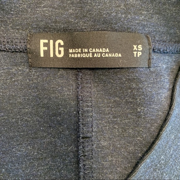 FIG Blue Tunic Sweatshirt. - Picture 5 of 6